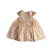 A Pink Sleeveless Dresses from DPAM in size 2T for girl. (Back View)