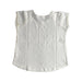 A White Short Sleeve Tops from Bonpoint in size 3T for girl. (Back View)