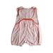 A Pink Sleeveless Rompers from Château de Sable in size 12-18M for girl. (Front View)