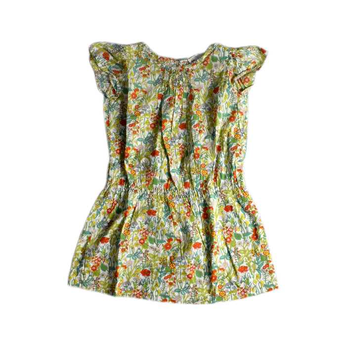 A Multicolour Sleeveless Dresses from Bonpoint in size 3T for girl. (Front View)