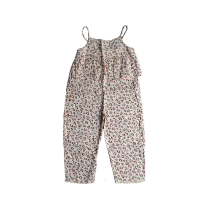 A Multicolour Sleeveless Jumpsuits from Bout'Chou in size 3T for girl. (Front View)