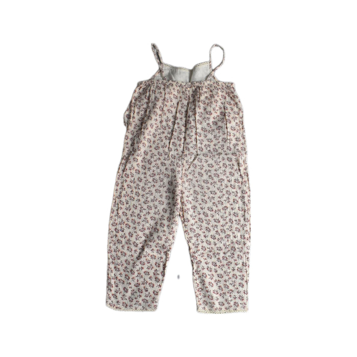 A Multicolour Sleeveless Jumpsuits from Bout'Chou in size 3T for girl. (Back View)