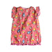 A Pink Short Sleeve Dresses from Maison Q in size 18-24M for girl. (Front View)