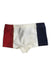 A Red Swim Shorts from Moncler in size 3-6M for boy. (Back View)