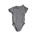 A Grey Short Sleeve Bodysuits from Raph and Remy in size 6-12M for girl. (Front View)