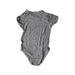 A Grey Short Sleeve Bodysuits from Raph and Remy in size 6-12M for girl. (Back View)