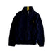 A Navy Zippered Sweatshirts from Polo Ralph Lauren in size 3T for boy. (Front View)