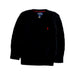 A Black Knit Sweaters from Polo Ralph Lauren in size 3T for boy. (Front View)