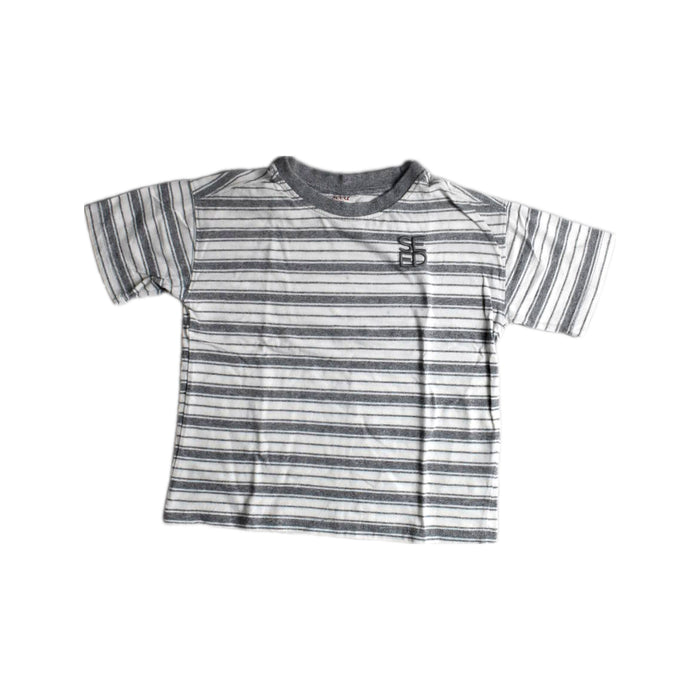 A Grey Short Sleeve T Shirts from Seed in size 4T for boy. (Front View)
