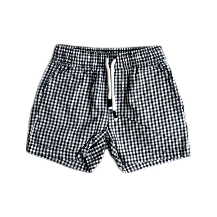 A Black Shorts from Seed in size 3T for boy. (Front View)