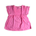 A Pink Short Sleeve Tops from Château de Sable in size 12Y for girl. (Front View)
