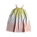 A Yellow Sleeveless Dresses from Sunuva in size 9Y for girl. (Front View)