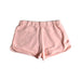 A Pink Shorts from Seed in size 7Y for girl. (Front View)