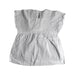 A White Short Sleeve Tops from Château de Sable in size 12Y for girl. (Back View)