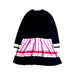 A Black Long Sleeve Dresses from Jacadi in size 10Y for girl. (Back View)