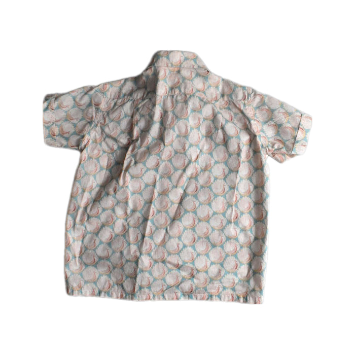 A White Short Sleeve Shirts from Elizabeth Little in size 2T for boy. (Back View)