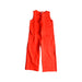 A Red Sleeveless Jumpsuits from Il Gufo in size 6T for girl. (Front View)