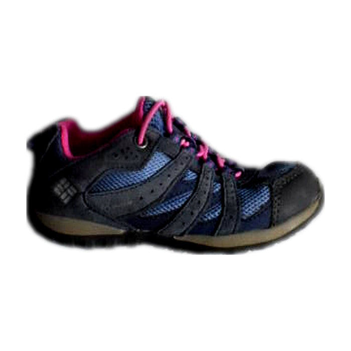 A Navy Sneakers from Columbia in size 4T for neutral. (Front View)