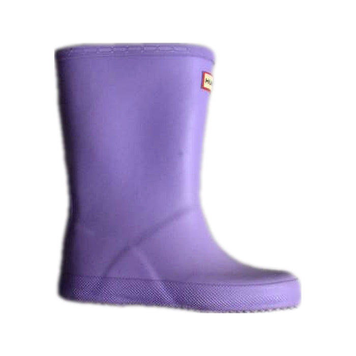 A Purple Rain Boots from Hunter in size 5T for neutral. (Front View)