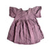 A Purple Short Sleeve Dresses from Jamie Kay in size 3T for girl. (Front View)