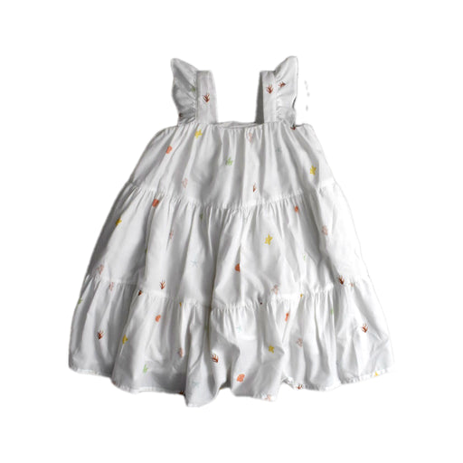 A White Sleeveless Dresses from Love, Bonito in size 2T for girl. (Front View)