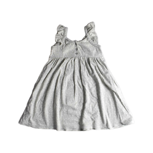 A Grey Sleeveless Dresses from Jamie Kay in size 5T for girl. (Front View)