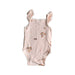 A Pink Sleeveless Bodysuits from Elly in size 0-3M for girl. (Back View)