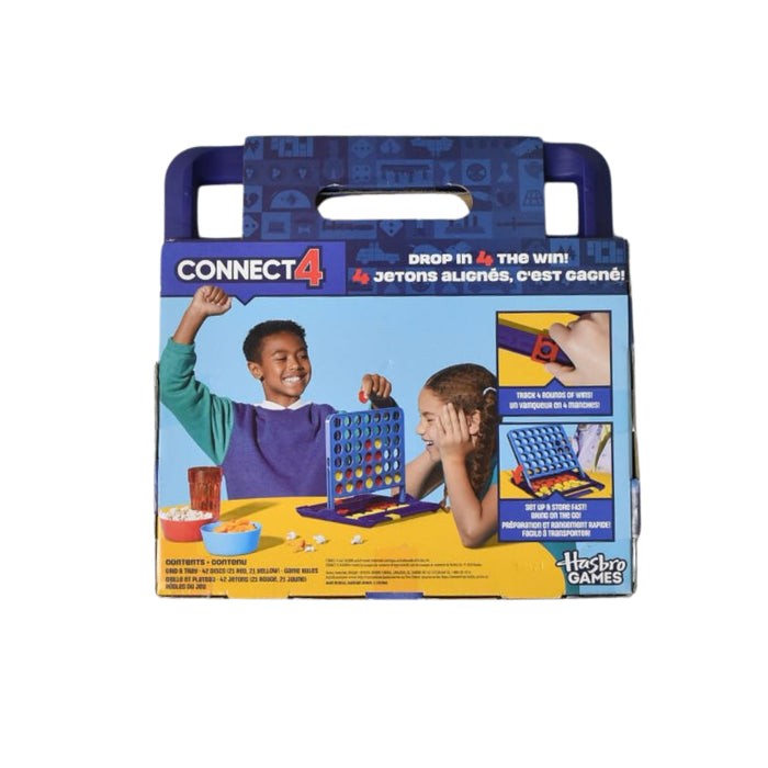 A Blue Board Games & Puzzles from Hasbro in size O/S for neutral. (Back View)