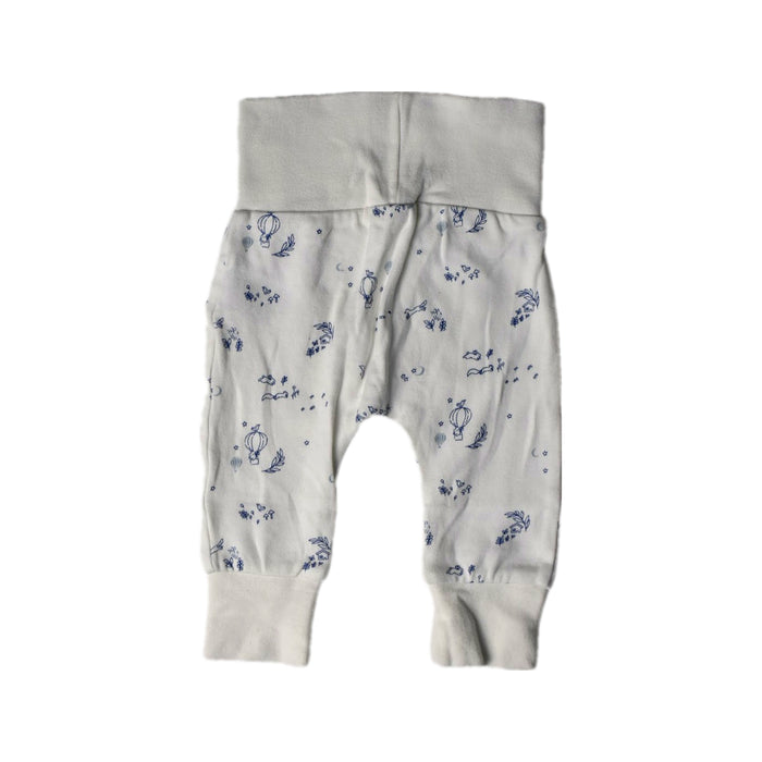 A White Casual Pants from Mothercare in size 0-3M for neutral. (Back View)
