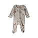 A Beige Onesies from Le Petit Society in size 0-3M for neutral. (Front View)
