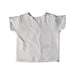 A White Short Sleeve Tops from Mothercare in size 3-6M for neutral. (Back View)