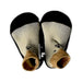 A Black Flats from Attipas in size 12-18M for neutral. (Back View)