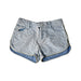 A Blue Shorts from Gingersnaps in size 10Y for girl. (Front View)