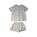 A White Pyjama Sets from Cyrillus in size 10Y for girl. (Front View)