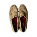 A Beige Slip Ons from Skechers in size 12Y for girl. (Back View)
