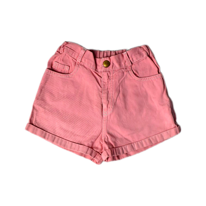 A Pink Shorts from Bonton in size 10Y for girl. (Front View)