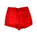 A Red Shorts from Bonton in size 8Y for girl. (Back View)