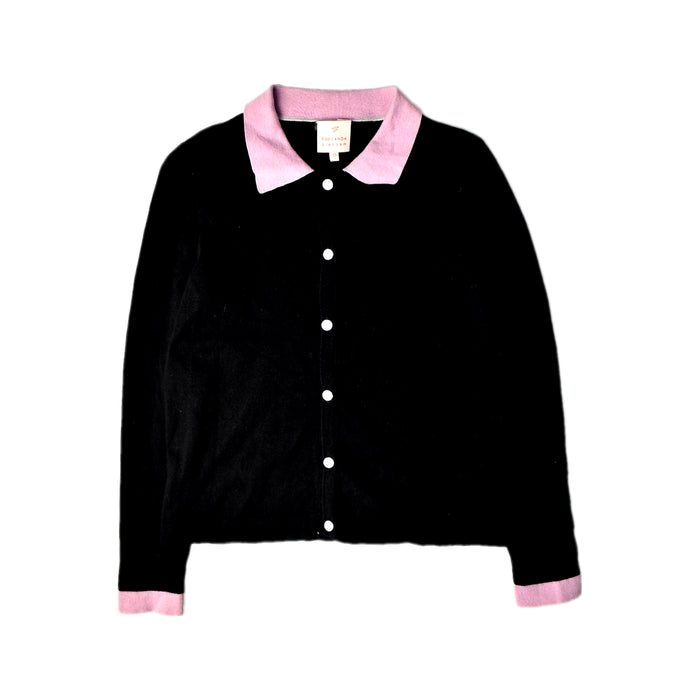 A Black Cardigans from Roksanda Ilincic Blossom in size 10Y for girl. (Front View)