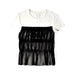 A White Short Sleeve Tops from So Twee by Miss Grant in size 12Y for girl. (Front View)