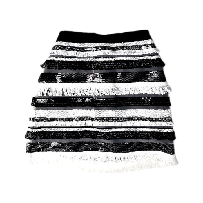 A Black Short Skirts from Milly Minis in size 12Y for girl. (Front View)