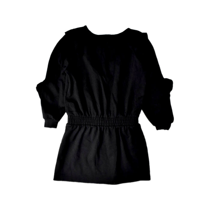 A Black Long Sleeve Dresses from Little Remix in size 10Y for girl. (Back View)
