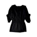 A Black Long Sleeve Dresses from Little Remix in size 10Y for girl. (Back View)