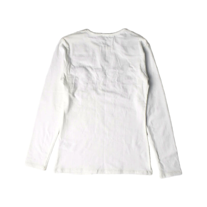 A White Long Sleeve Tops from Byblos in size 10Y for girl. (Back View)