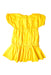 A Yellow Short Sleeve Dresses from COS in size 6T for girl. (Front View)