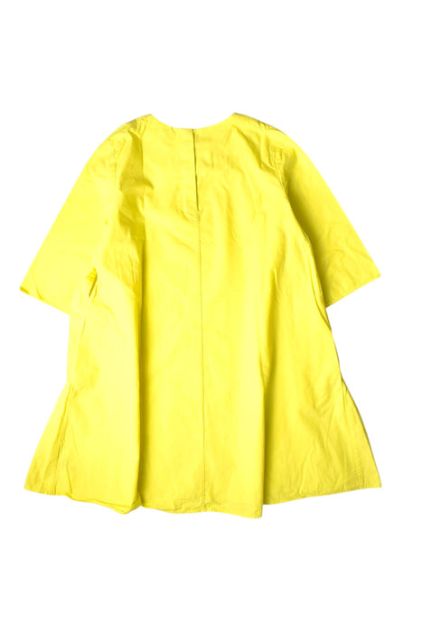 A Yellow Short Sleeve Dresses from COS in size 4T for girl. (Back View)