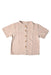 A Peach Short Sleeve Shirts from Merry Berries in size 3T for girl. (Front View)