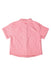 A Pink Short Sleeve Shirts from Chateau de Sable in size 18-24M for girl. (Front View)