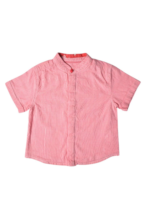 A Pink Short Sleeve Shirts from Chateau de Sable in size 18-24M for girl. (Back View)