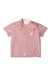 A Red Short Sleeve Tops from Maison Q in size 4T for boy. (Back View)