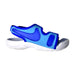 A Blue Aqua Shoes from Nike in size 7Y for boy. (Front View)